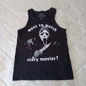 Ghost Face Scream Mens Tank Top
